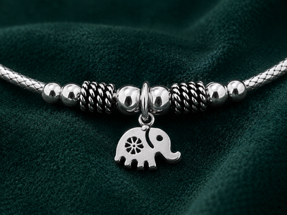 Origo Elephant Grace Bracelet | 925 Sterling Silver Bracelet for Women