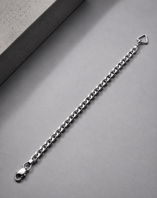 Origo Classic Curb Chain Bracelet | 925 Sterling Silver Bracelet for Men