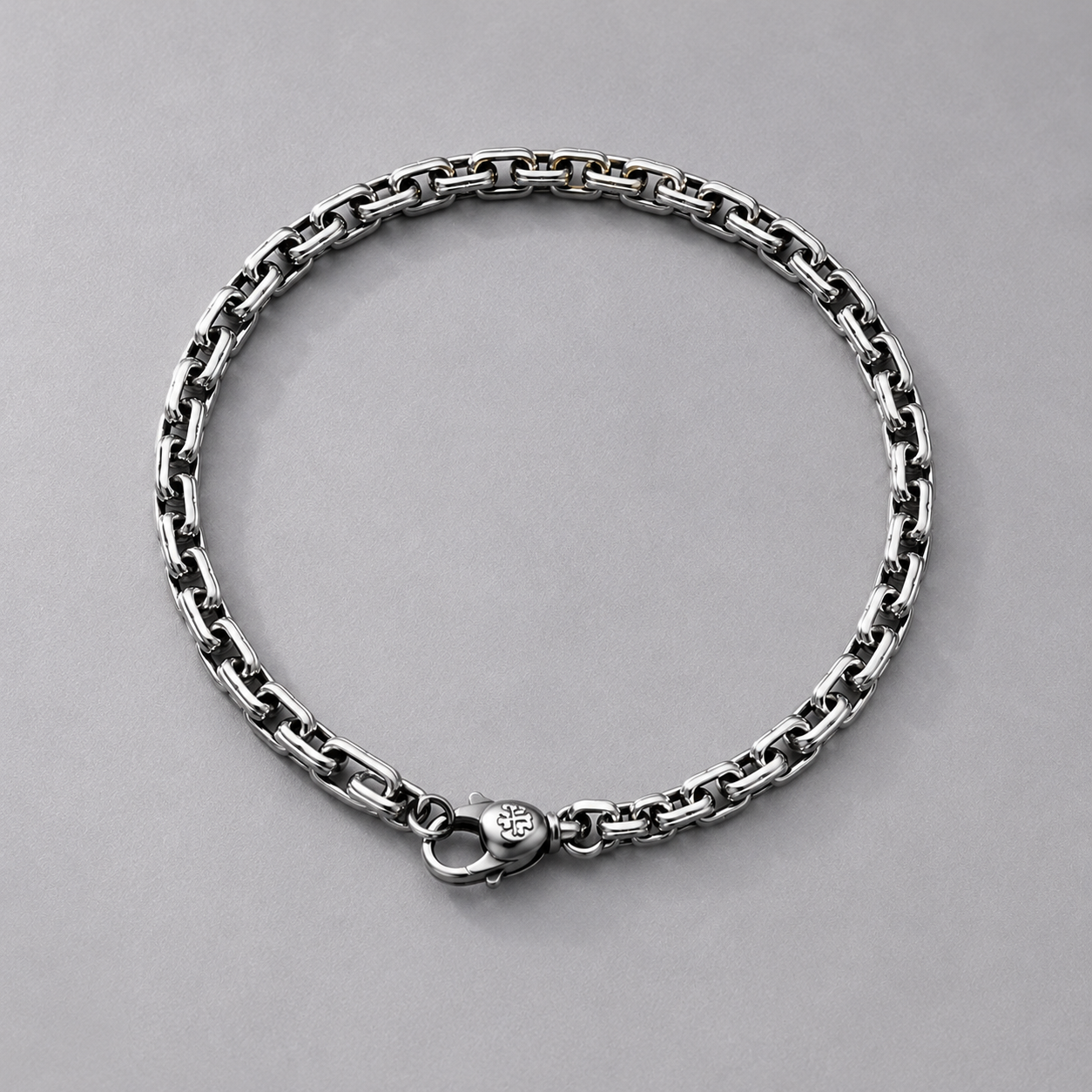 Origo Interlock Link Bracelet | 925 Sterling Silver Bracelet for Men