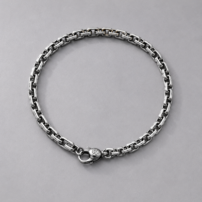 Origo Interlock Link Bracelet | 925 Sterling Silver Bracelet for Men