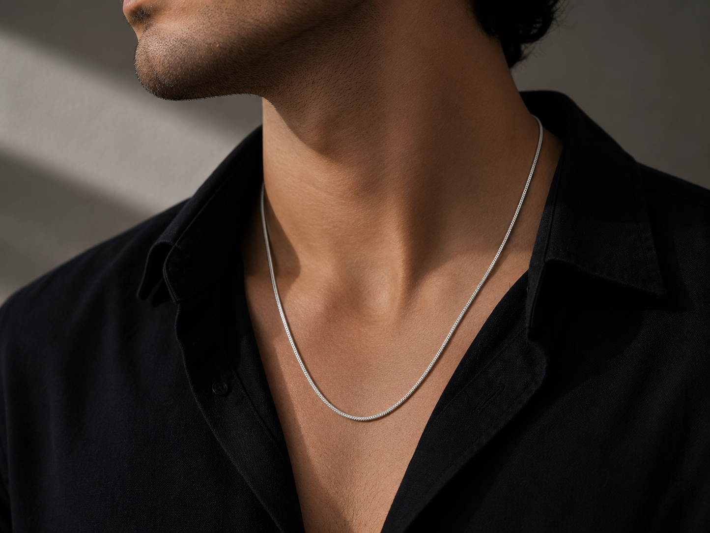 Origo Classic Snake Chain | 925 Sterling Silver Minimal Chain Necklace
